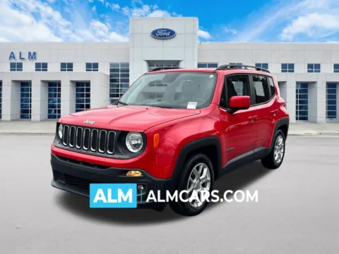 Red 2018 Jeep Renegade Latitude for sale in Marietta, GA