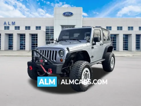 Silver 2013 Jeep Wrangler Rubicon for sale in Marietta, GA