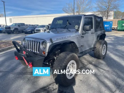 Silver 2013 Jeep Wrangler Rubicon for sale in Marietta, GA
