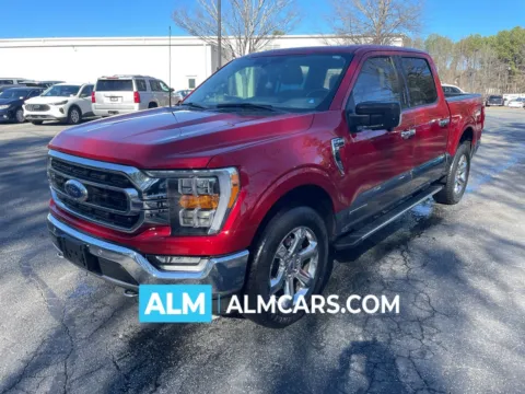 Red 2021 Ford F-150 XLT for sale in Marietta, GA