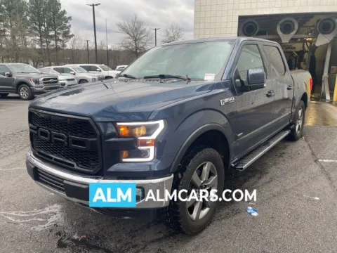 Blue 2016 Ford F-150 Lariat for sale in Marietta, GA