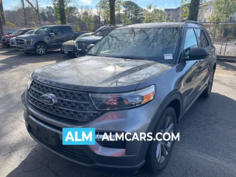 Gray 2021 Ford Explorer XLT for sale in Marietta, GA