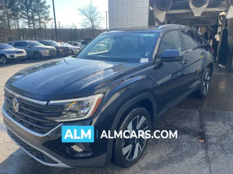 Black 2025 Volkswagen Atlas Cross Sport 2.0T SE w/Technology for sale in Marietta, GA
