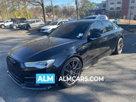 Black 2016 Audi A6 3.0T Premium Plus for sale in Marietta, GA