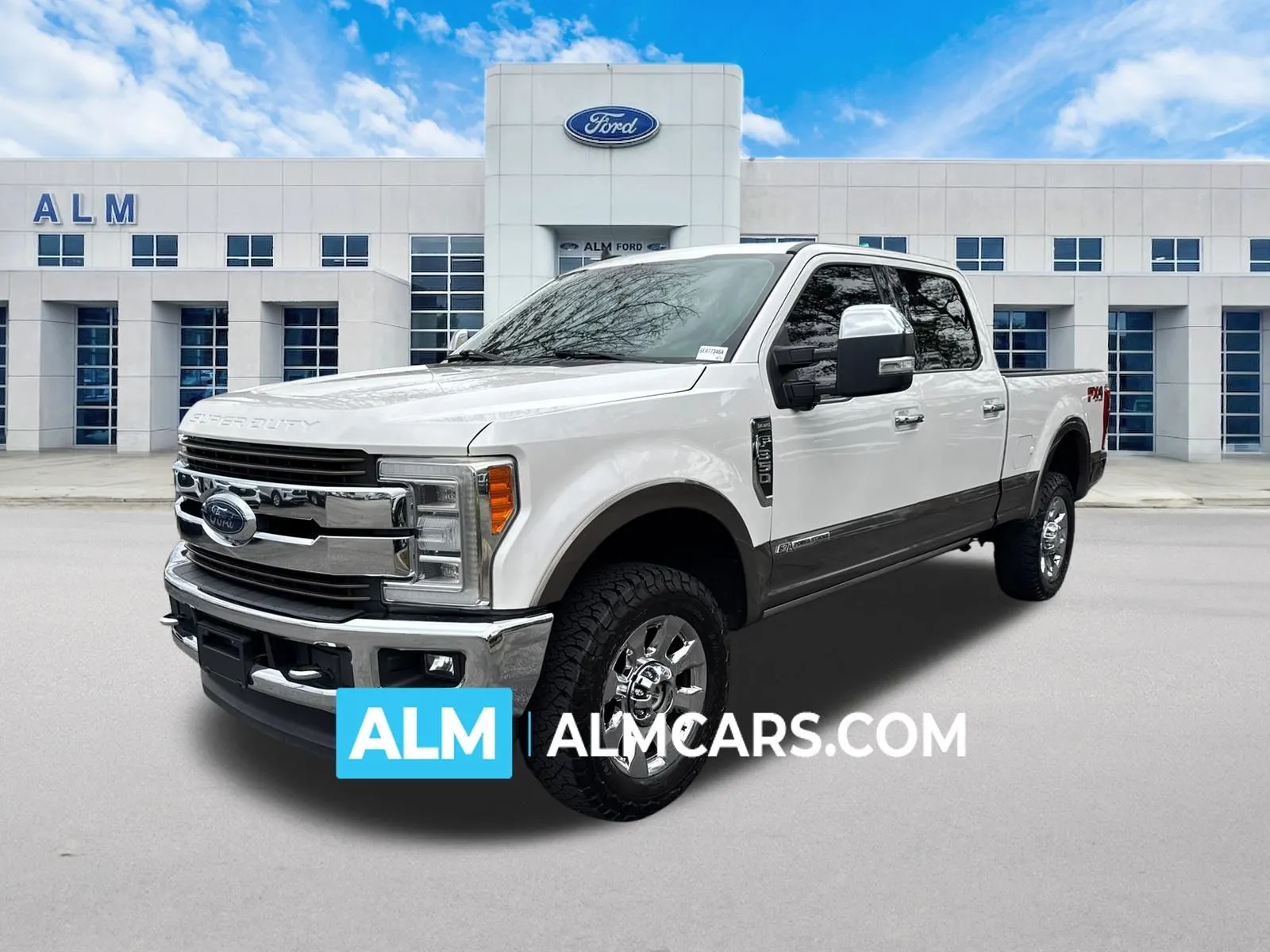 White 2019 Ford F-350SD King Ranch for sale in Marietta, GA