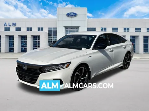 White 2022 Honda Accord Hybrid Sport for sale in Marietta, GA