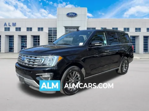 Black 2021 Ford Expedition Limited for sale in Marietta, GA