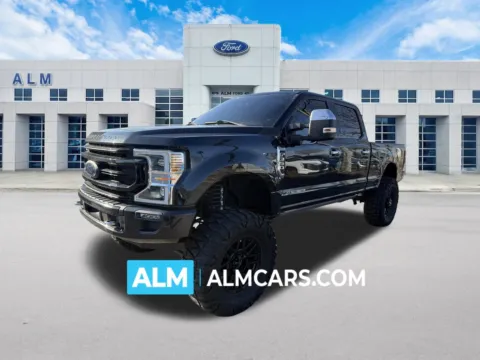 Black 2022 Ford F-350SD Platinum for sale in Marietta, GA