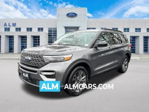 Gray 2022 Ford Explorer XLT for sale in Marietta, GA
