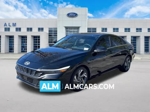Black 2024 Hyundai Elantra Limited for sale in Marietta, GA