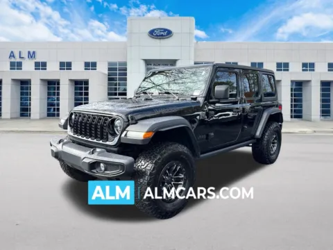 Black 2024 Jeep Wrangler Willys for sale in Marietta, GA