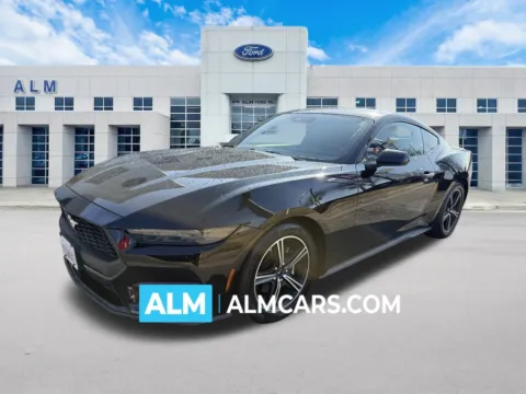Black 2025 Ford Mustang EcoBoost Premium for sale in Marietta, GA