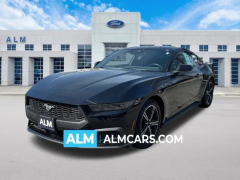 Black 2025 Ford Mustang EcoBoost Premium for sale in Marietta, GA