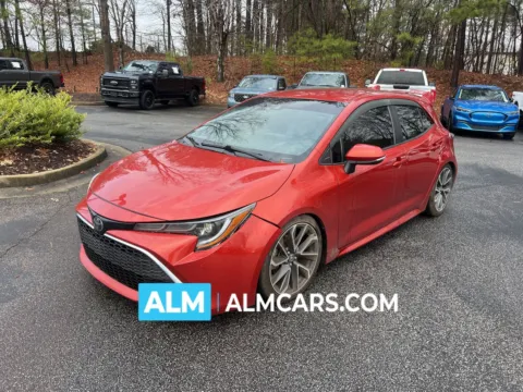 Red 2019 Toyota Corolla Hatchback SE for sale in Marietta, GA