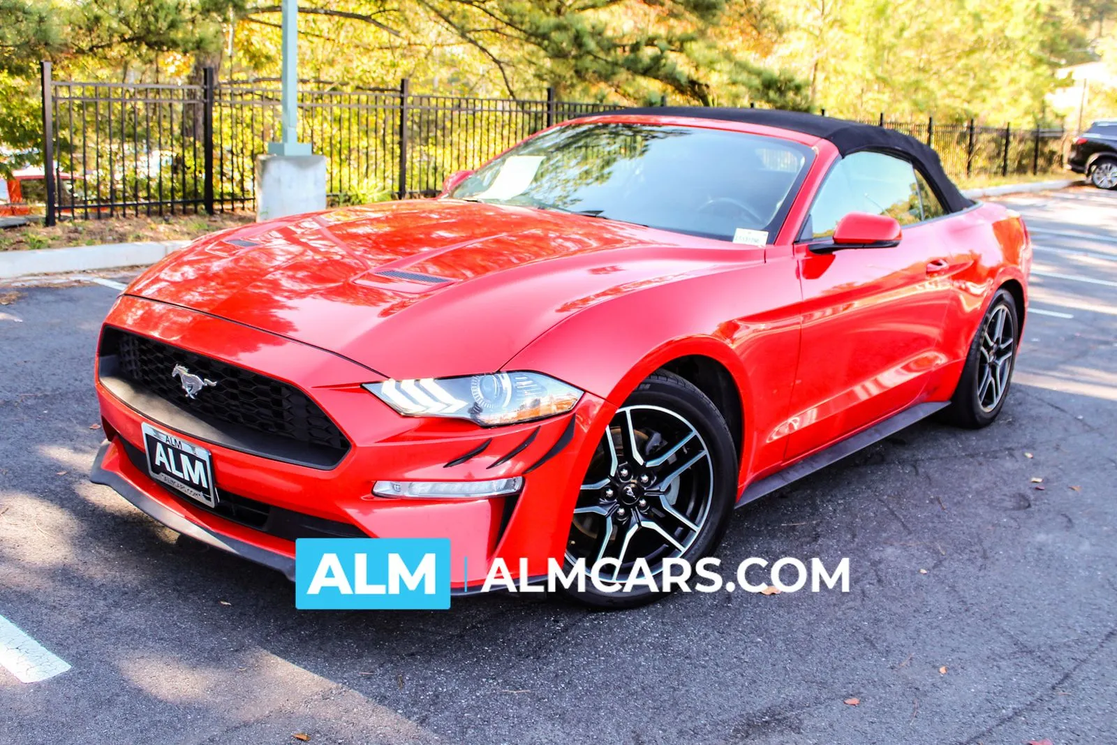 Red 2020 Ford Mustang EcoBoost Premium for sale in Marietta, GA