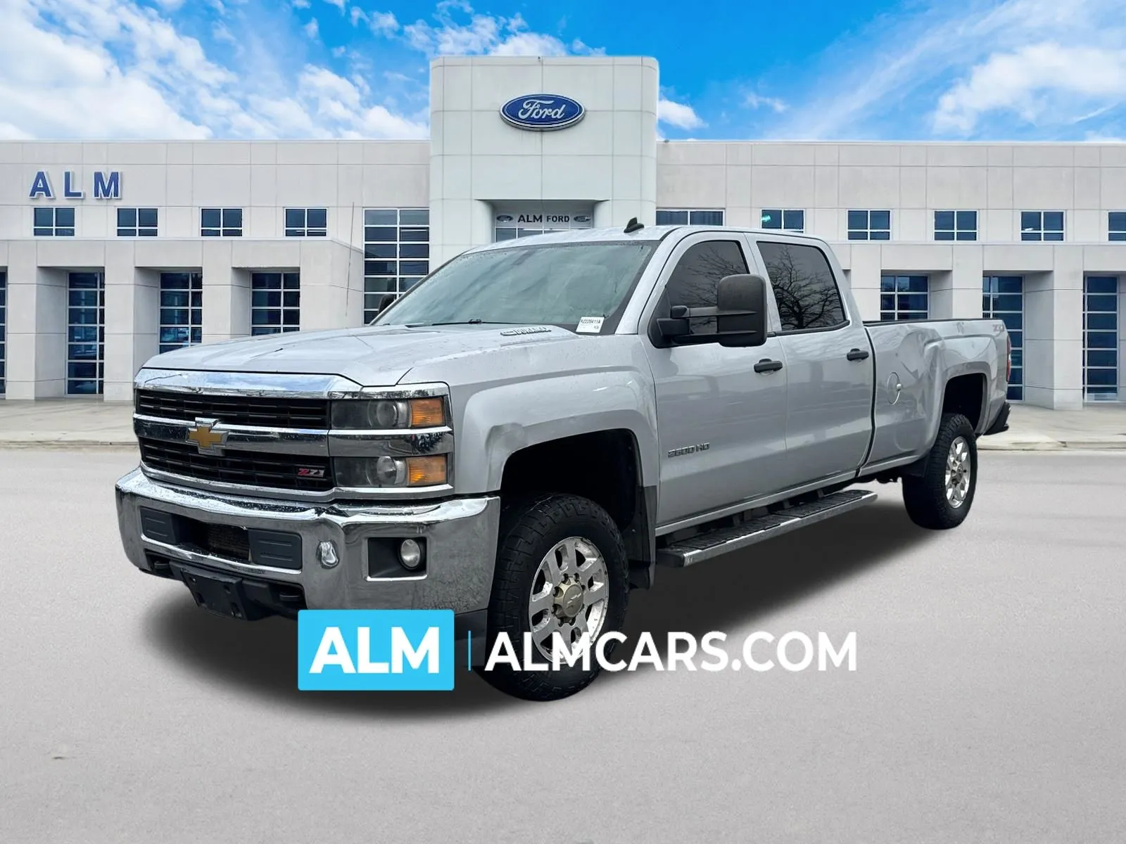 Silver 2015 Chevrolet Silverado 2500HD LT for sale in Marietta, GA