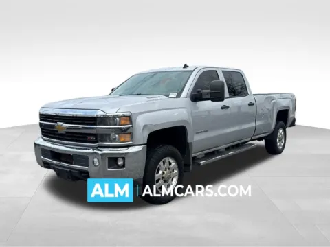 Silver 2015 Chevrolet Silverado 2500HD LT for sale in Marietta, GA