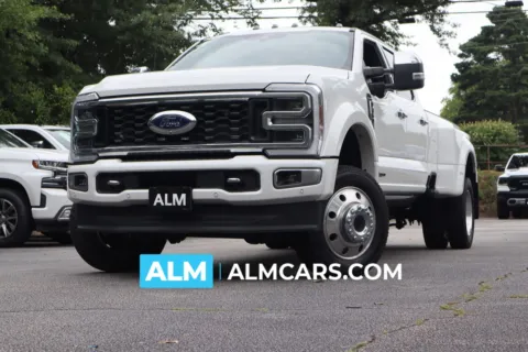 White 2024 Ford F-450SD Platinum for sale in Marietta, GA