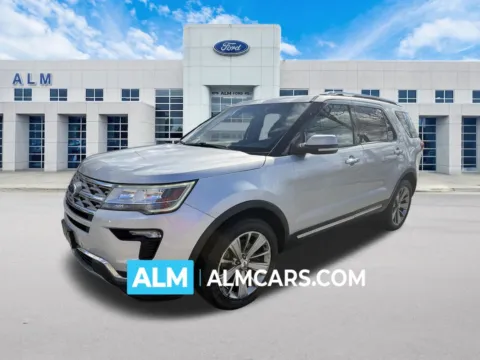 Silver 2019 Ford Explorer Limited for sale in Marietta, GA
