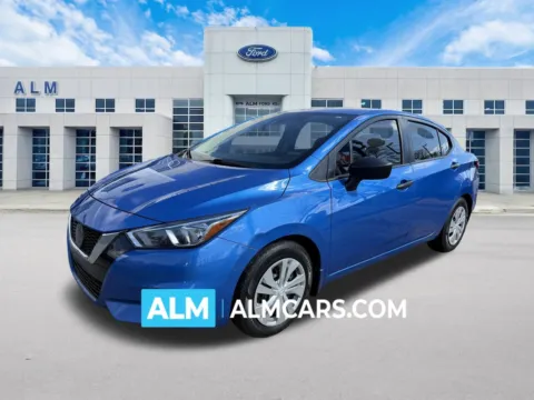 Blue 2021 Nissan Versa 1.6 S for sale in Marietta, GA