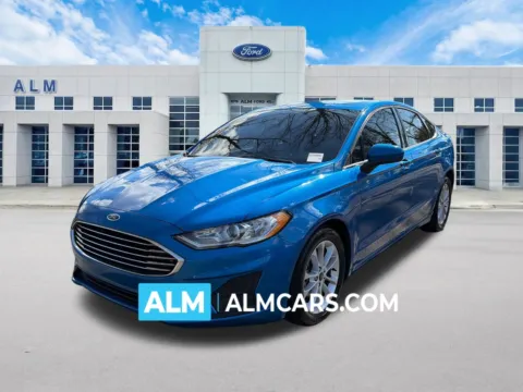 Blue 2020 Ford Fusion SE for sale in Marietta, GA