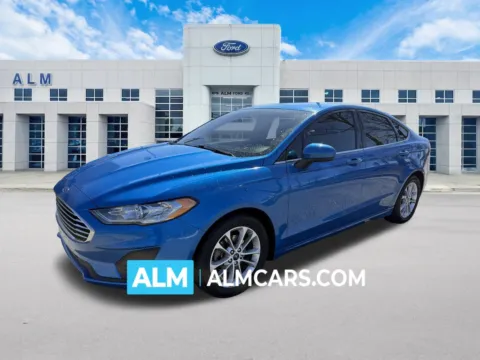 Blue 2020 Ford Fusion SE for sale in Marietta, GA