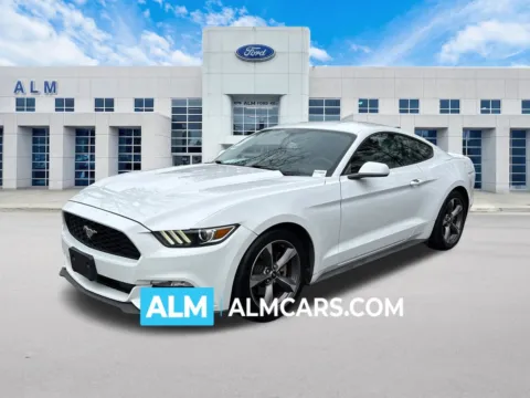 White 2015 Ford Mustang V6 for sale in Marietta, GA