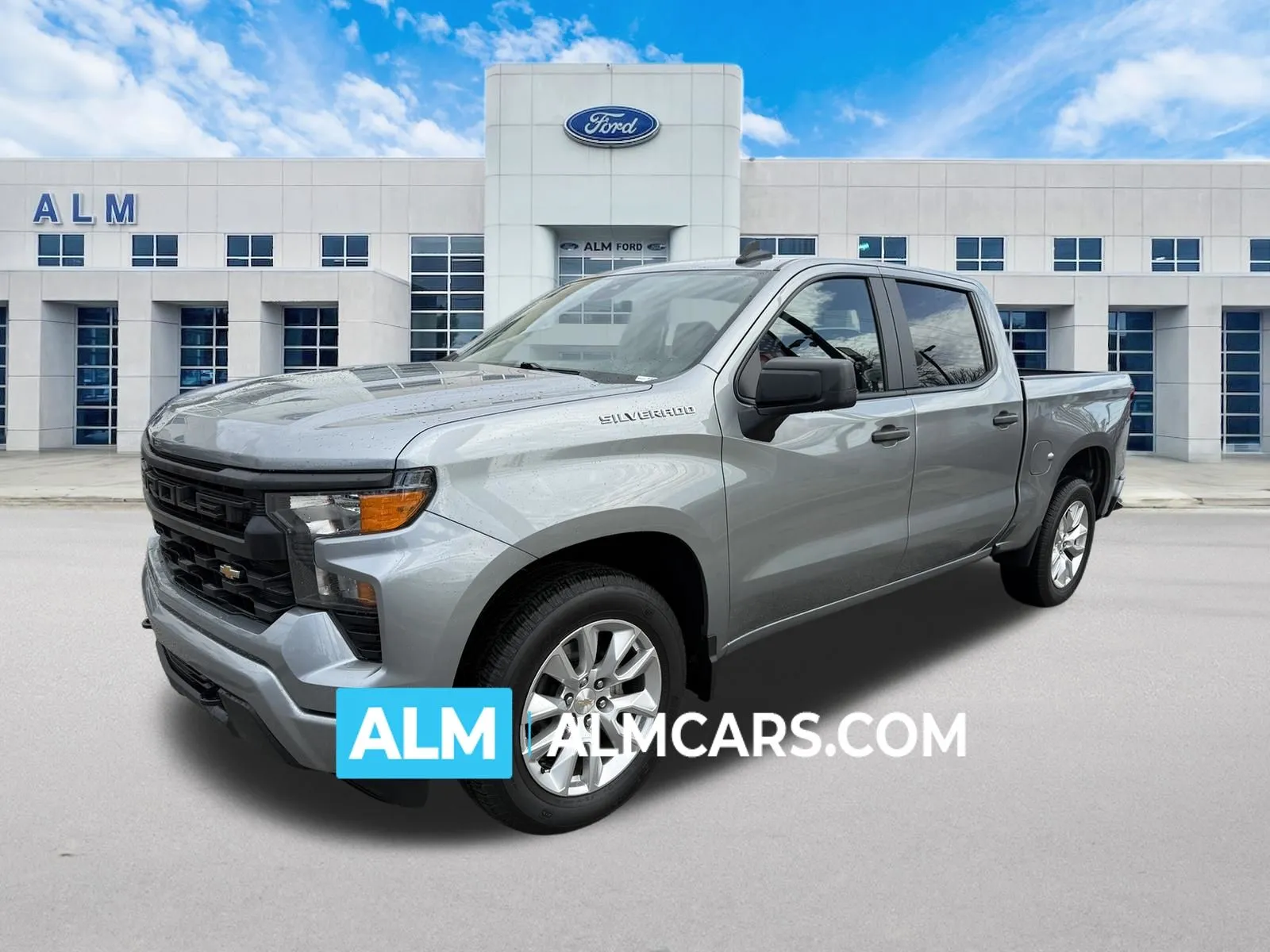 Gray 2024 Chevrolet Silverado 1500 Custom for sale in Marietta, GA