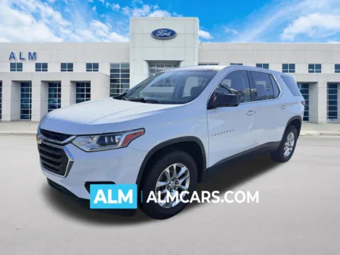 White 2019 Chevrolet Traverse LS for sale in Marietta, GA