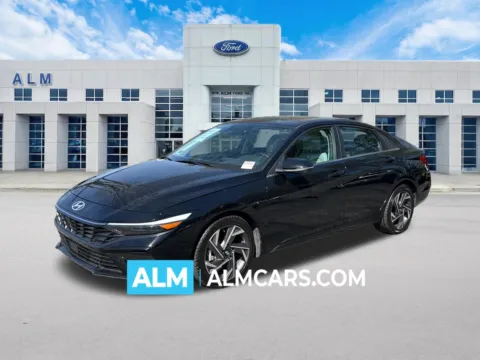 Black 2024 Hyundai Elantra Limited for sale in Marietta, GA