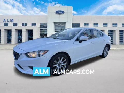 White 2016 Mazda Mazda6 i Sport for sale in Marietta, GA