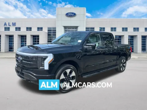 Black 2023 Ford F-150 Lightning Platinum for sale in Marietta, GA