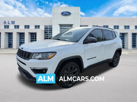 White 2021 Jeep Compass 80th Special Edition for sale in Marietta, GA