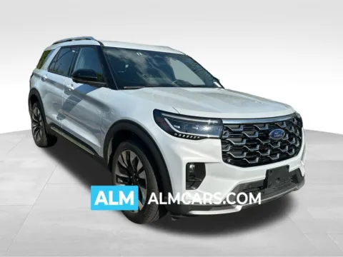 White 2025 Ford Explorer Platinum for sale in Marietta, GA