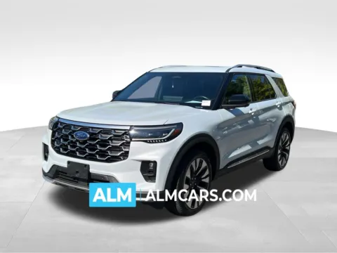 White 2025 Ford Explorer Platinum for sale in Marietta, GA