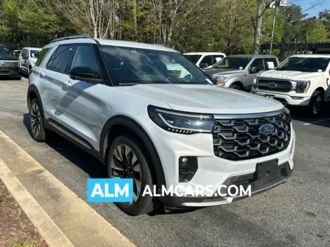 White 2025 Ford Explorer Platinum for sale in Marietta, GA