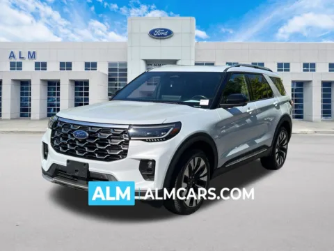 White 2025 Ford Explorer Platinum for sale in Marietta, GA