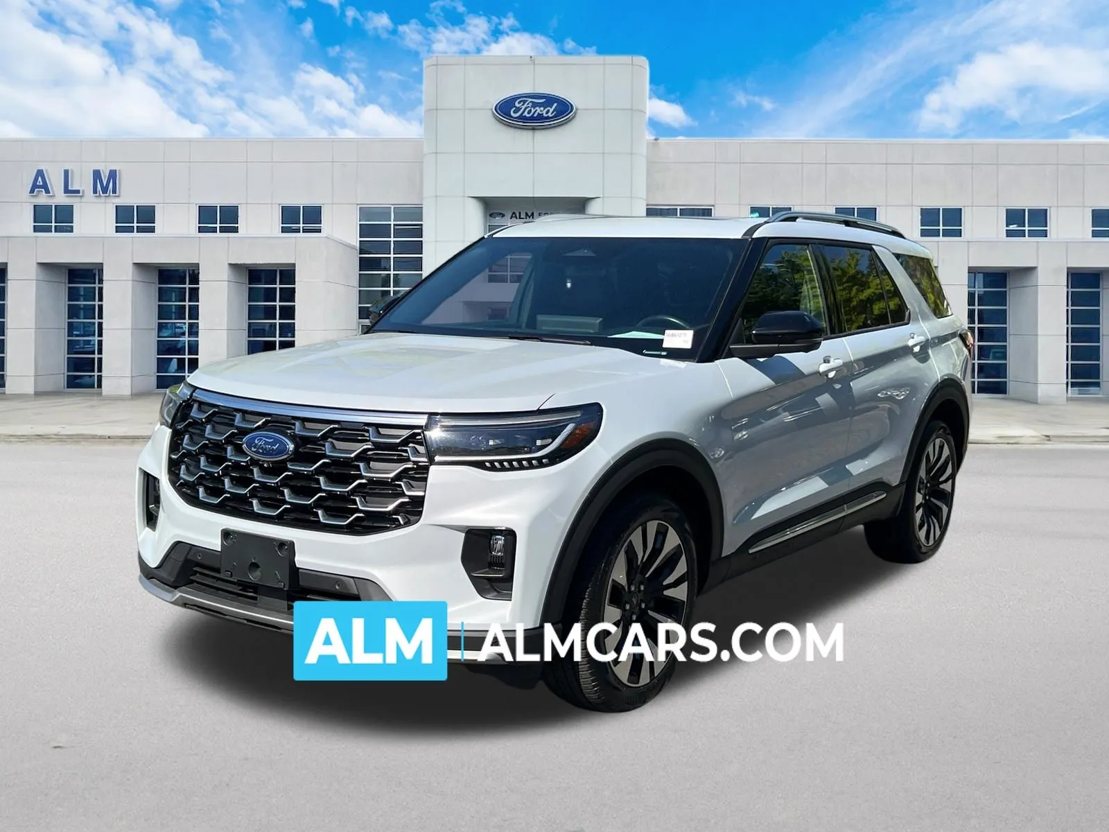 White 2025 Ford Explorer Platinum for sale in Marietta, GA