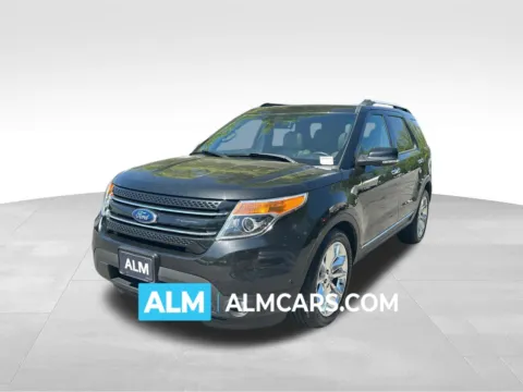Black 2015 Ford Explorer Limited for sale in Marietta, GA