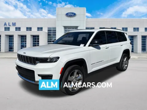 White 2022 Jeep Grand Cherokee L Limited for sale in Marietta, GA
