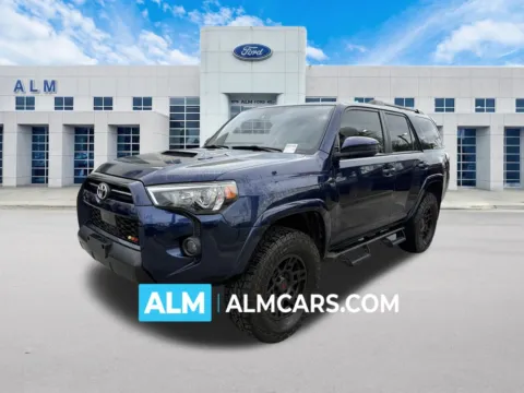 Blue 2020 Toyota 4Runner SR5 for sale in Marietta, GA