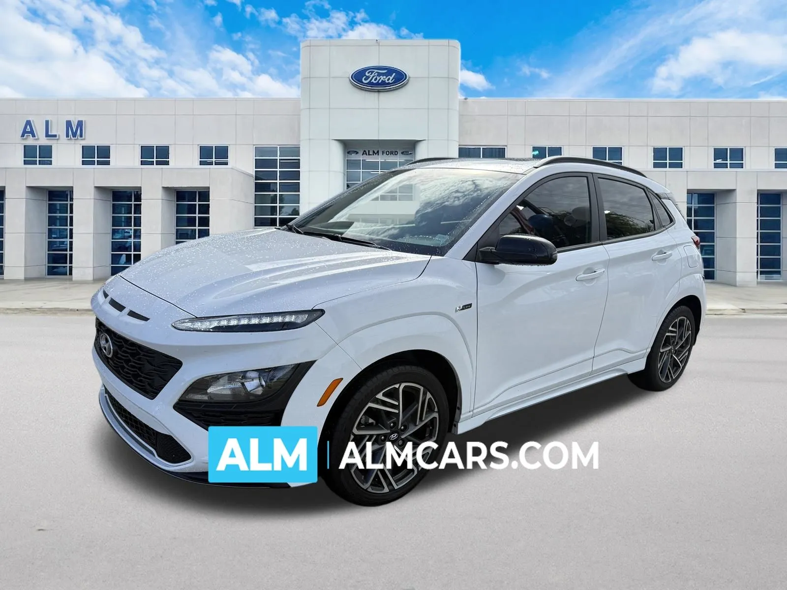White 2023 Hyundai Kona N Line for sale in Marietta, GA