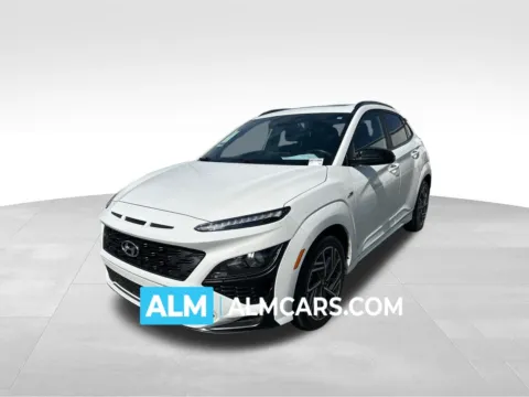 White 2023 Hyundai Kona N Line for sale in Marietta, GA
