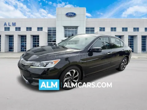 Black 2017 Honda Accord EX-L for sale in Marietta, GA