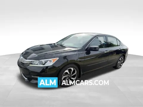Black 2017 Honda Accord EX-L for sale in Marietta, GA