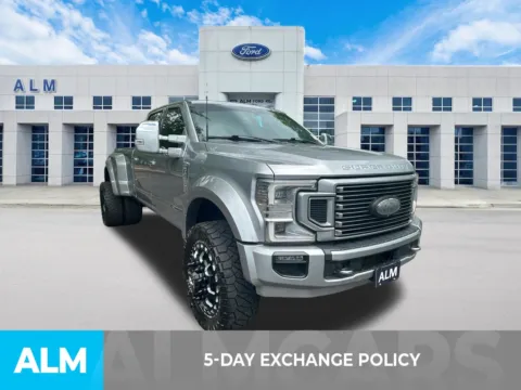 Another view of 2022 Ford F-450SD Platinum for sale in Marietta, GA at ALM Ford Marietta