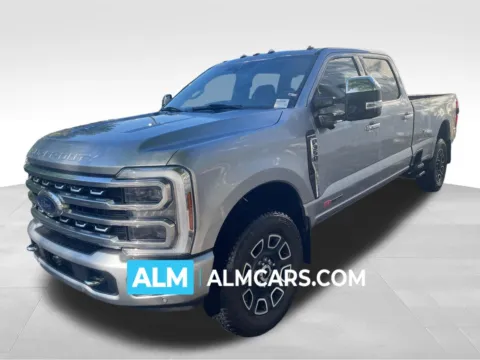 Silver 2024 Ford F-350SD Platinum for sale in Marietta, GA