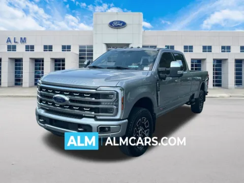 Silver 2024 Ford F-350SD Platinum for sale in Marietta, GA