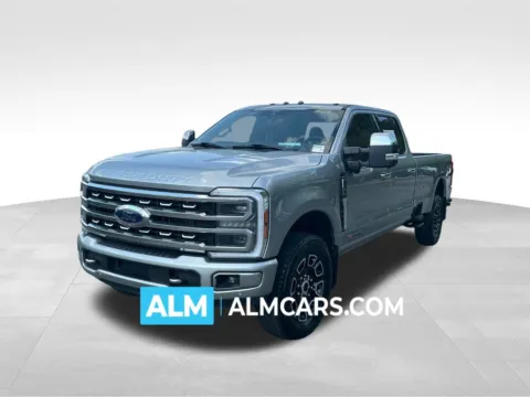 Silver 2024 Ford F-350SD Platinum for sale in Marietta, GA