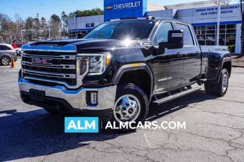 Black 2021 GMC Sierra 3500HD SLE for sale in Marietta, GA